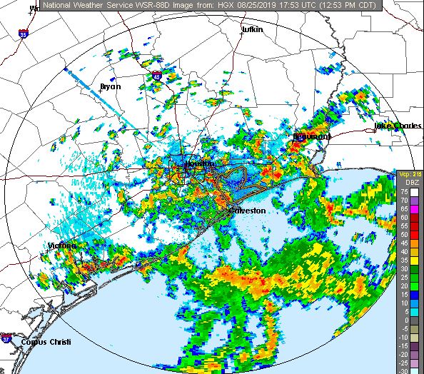 Marine warning issued for Galveston Bay; intermittent storms expected throughout Houston area