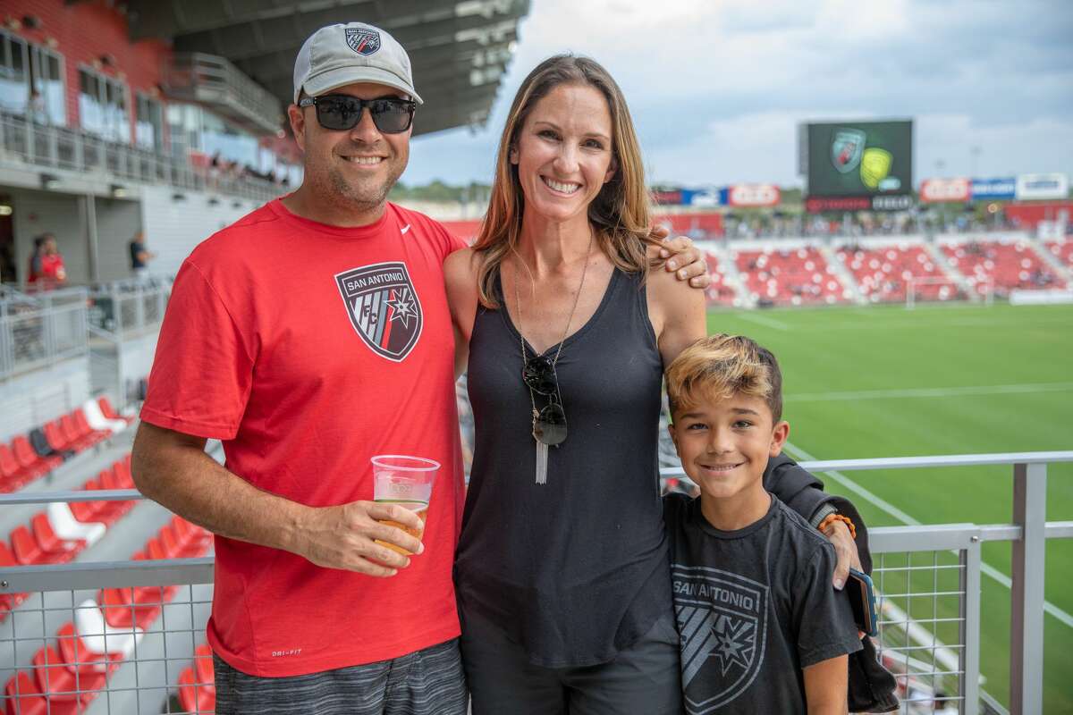 S.A. soccer fans watch the SAFC take on New Mexico United on Saturday, August, 24, 2019.