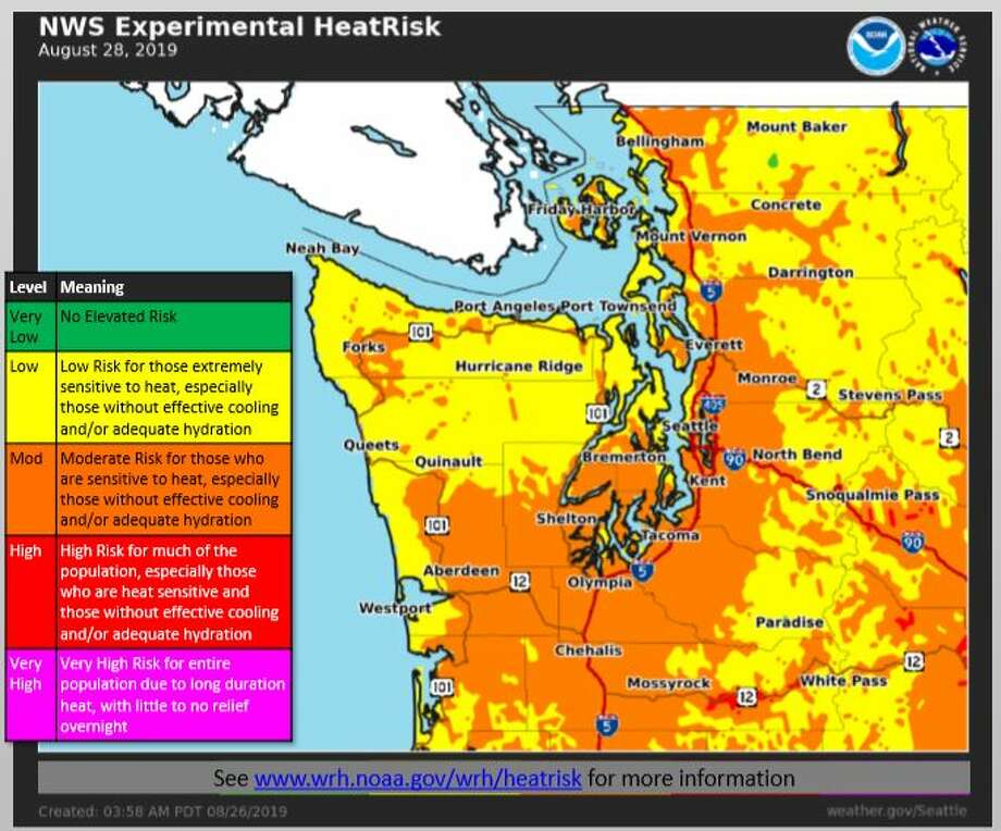 Surging temperatures mean Seattle area will approach 90s by Wednesday