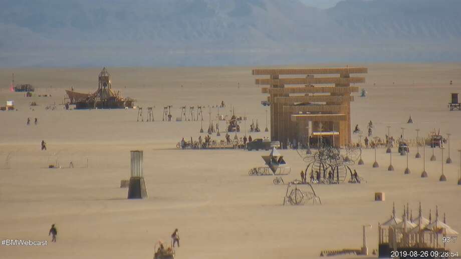 FILE - Live Webcam 2019 Burning Man live on the Playa in the desert of Black Rock Nevada. A man was declared dead Thursday in the Black Rock desert. Photo: burning man