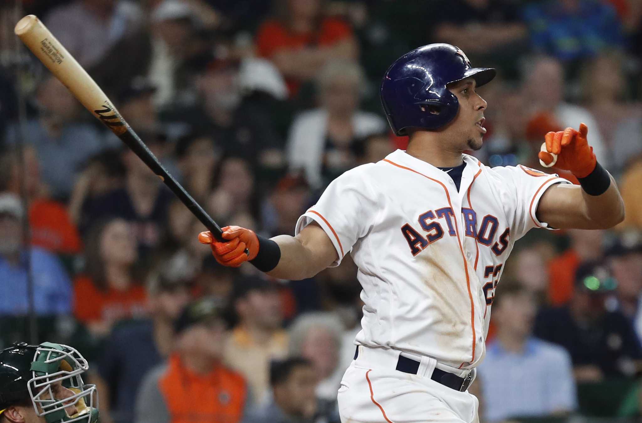 How An Epic Michael Brantley Speech Changed Everything For the Astros in  the World Series - PaperCity Magazine