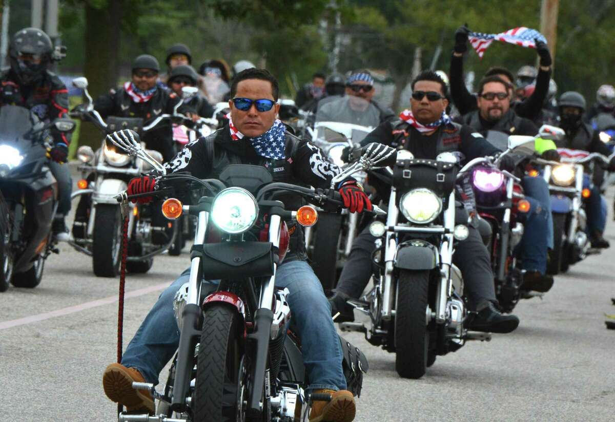 The 18th Annual CT United Ride on Sunday September 9, 2018 where around 2,000 motorcycle riders took part in Connecticut's largest annual 9/11 tribute riding from Norden Park in Norwalk Conn. through Fairfield County to finish at Bridgeport's Seaside Park.