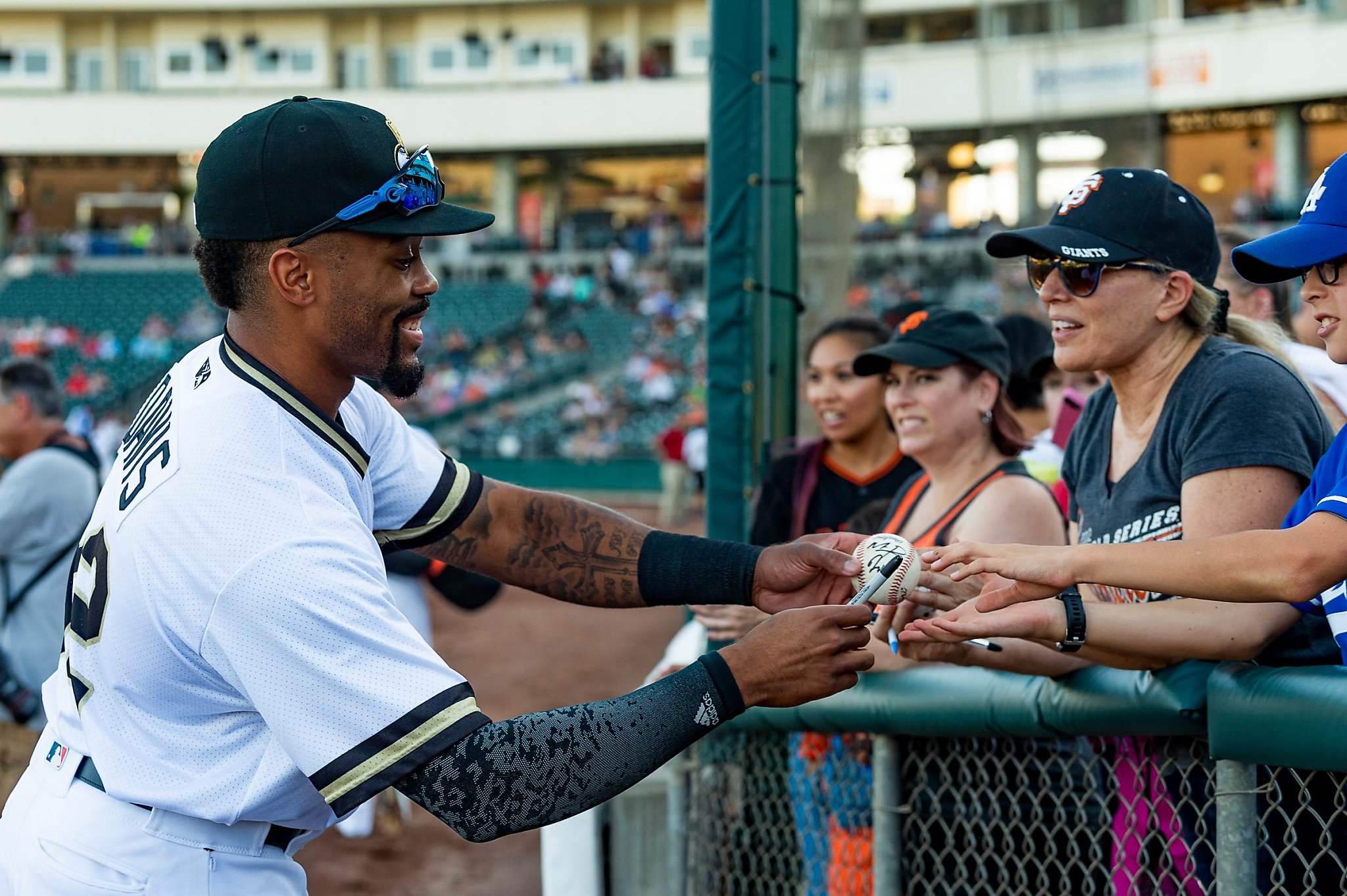 Barry Bonds' advice changed Austin Slater's approach