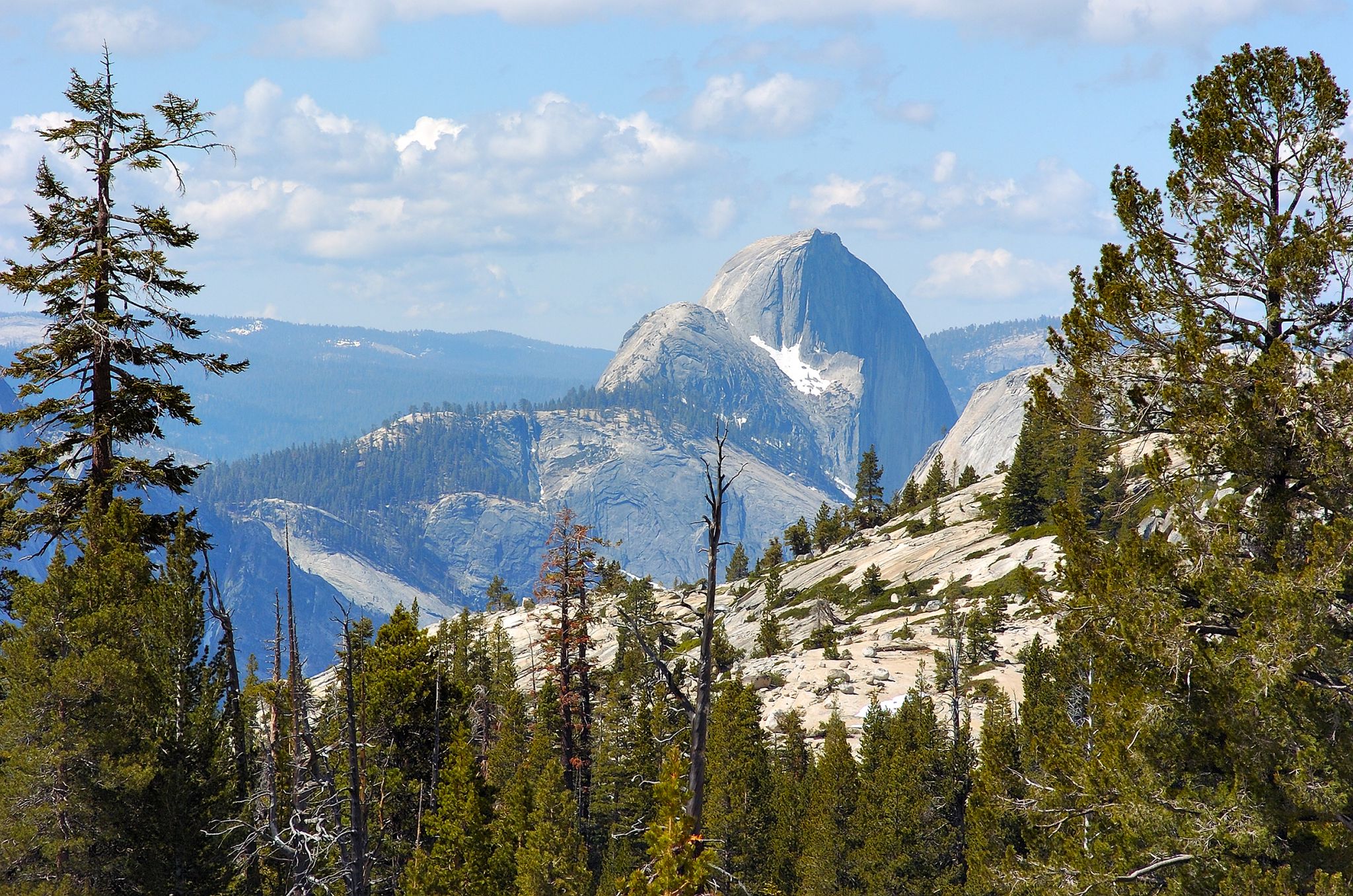 A main road through Yosemite National Park has closed