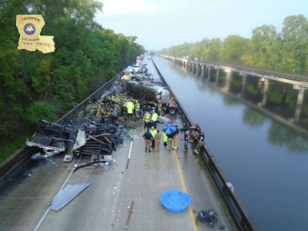 Interstate 10 reopens Wednesday in Louisiana after deadly wreck on Monday