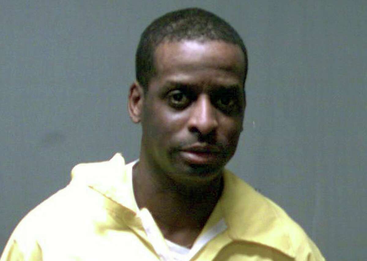 This undated photo provided by the Connecticut Department of Correction shows Russell Peeler Jr., sentenced to death for ordering the 1999 killings of Karen Clarke and her 8-year-old son. A state court has ruled that Peeler and other former death-row inmates can sue the state for cruel and unusual punishment after he was taken off death row and sentenced to life imprisonment without parole.