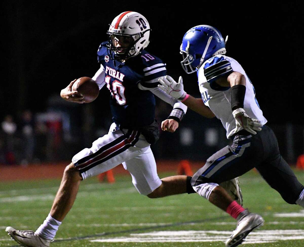 Andrew Janik returns to quarterback the Lions, who open at home with East Haven on Sept. 13.
