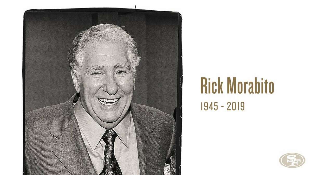 Rick Morabito, the nephew of the founder of the San Francisco 49ers and a front office executive on the team from 1983-1992, has died, the 49ers announced on Wednesday.