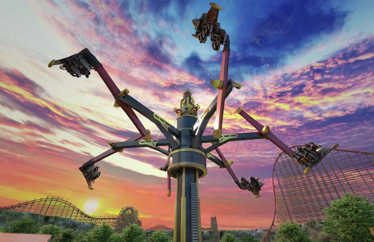 Six Flags Fiesta Texas is planning to open a new ride called Daredevil Dive Flying Machines next summer.
