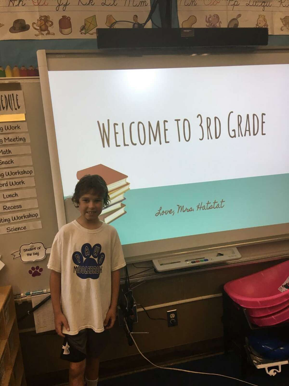 Back to school time at Middlebrook!