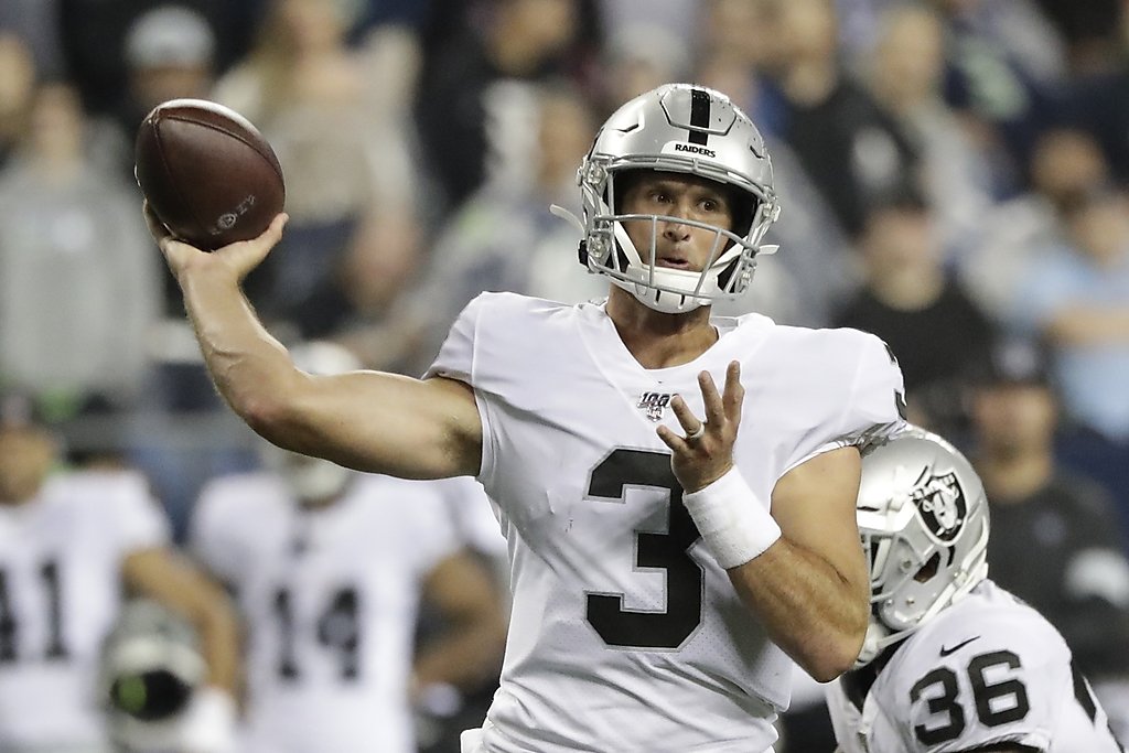 Oakland Raiders 2019 Week 1 53-man roster projection