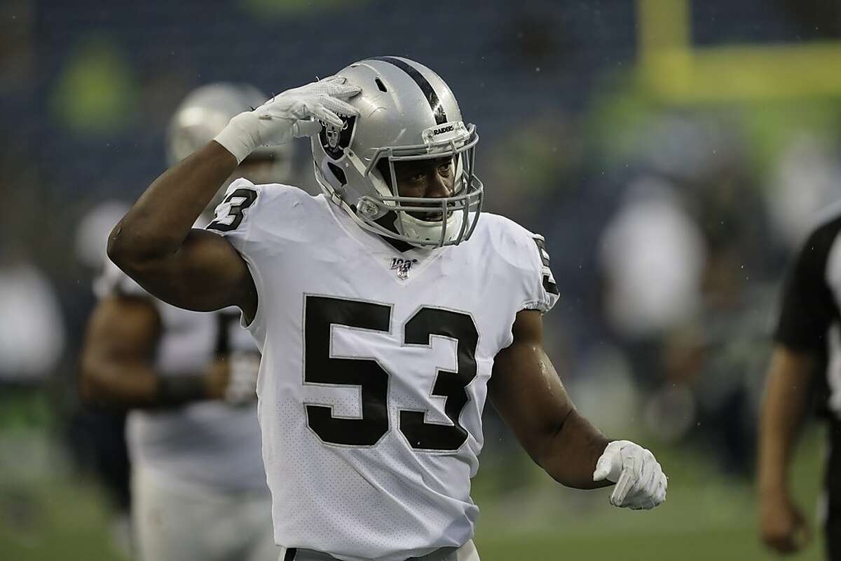 Linebacker Marquel Lee and defensive back Keisean Nixon of the Las News  Photo - Getty Images