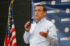 U.S. Rep. Darrell Issa (R-Calif.) speaks to constituents during a town hall meeting on March 11, 2017, at the Junior Seau Beach Community Center in Oceanside, Calif. (Hayne Palmour IV/San Diego Union-Tribune/TNS)