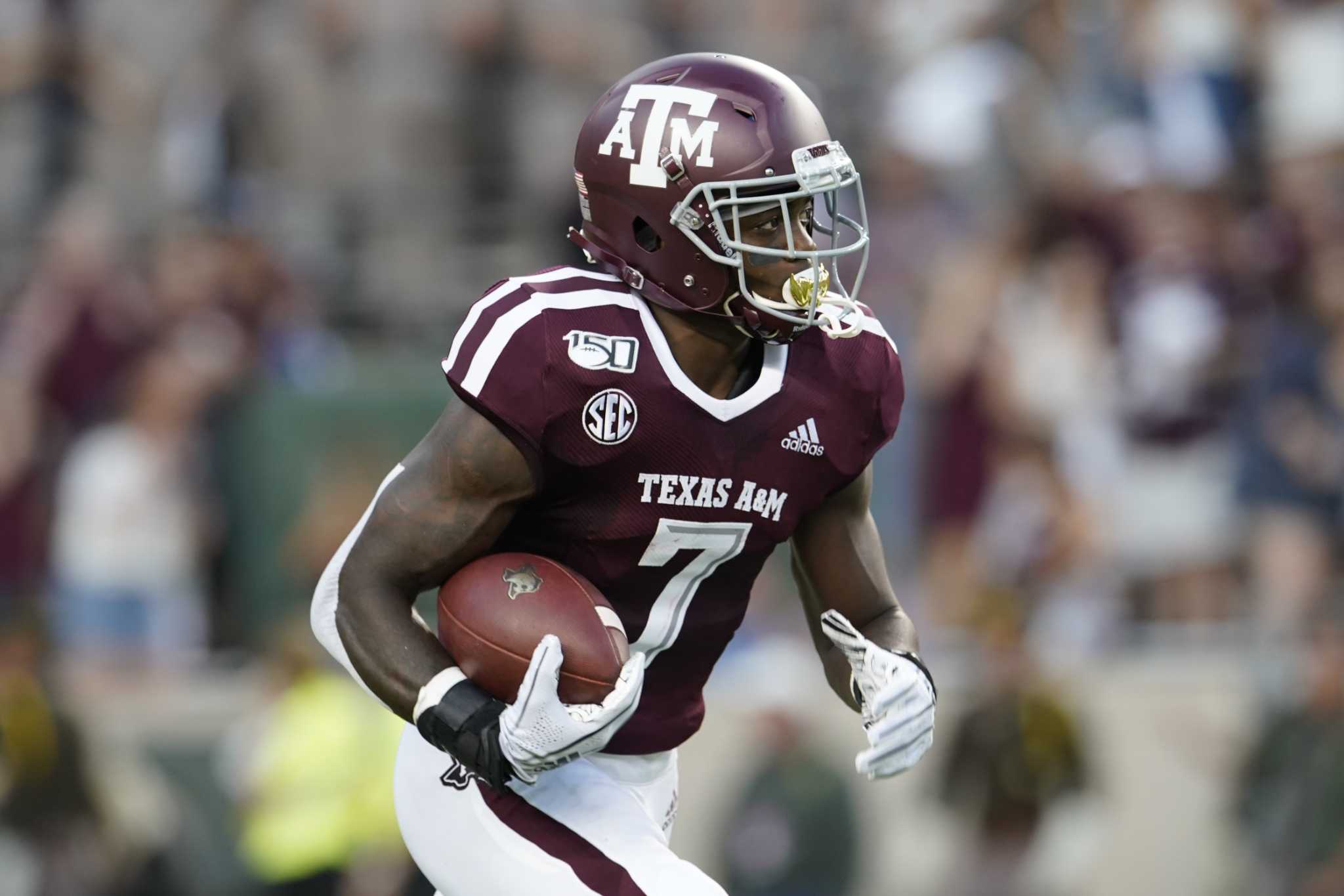 Texas A&M running back Jashaun Corbin enters transfer portal