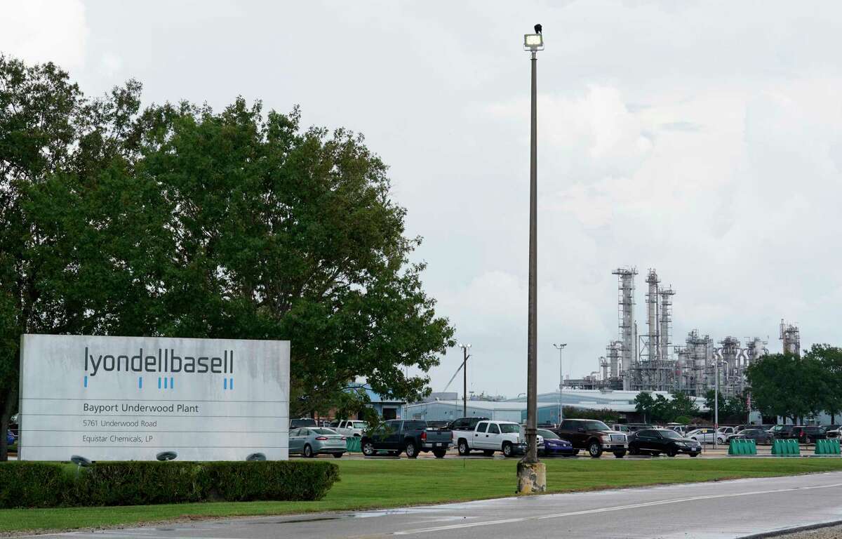 The LyondellBasell Bayport Underwood Plant, Equistar Chemicals, LP at 5761 Underwood Drive in Pasadena.