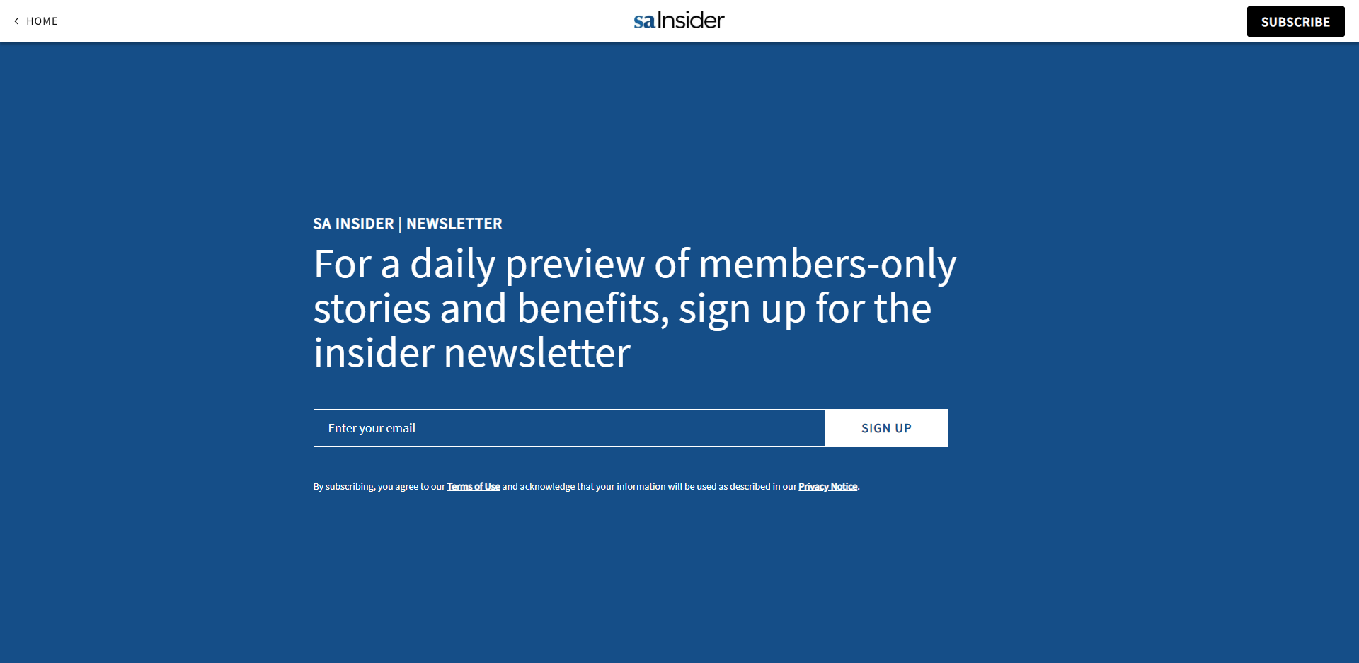 Insider Newsletter Stamford Advocate CT Insider