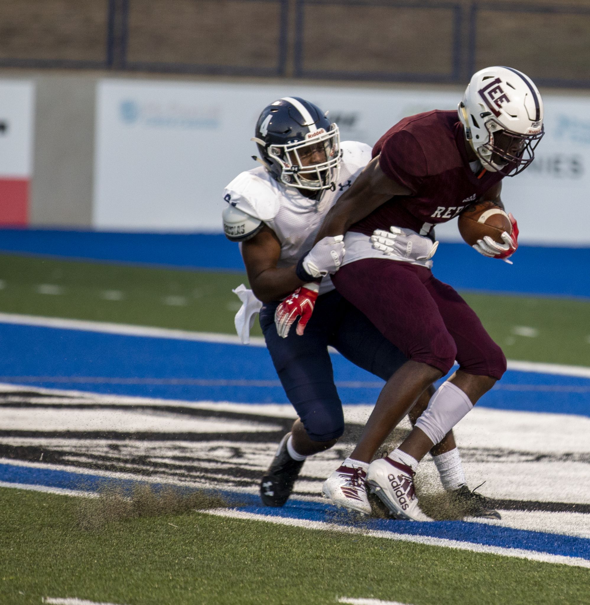HS FOOTBALL: Fouonji tops record books, Lee beats Smithson Valley