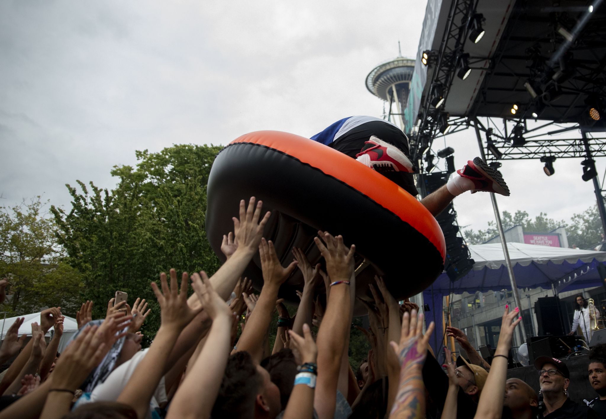 PHOTOS: Bumbershoot Kicks Off At Seattle Center