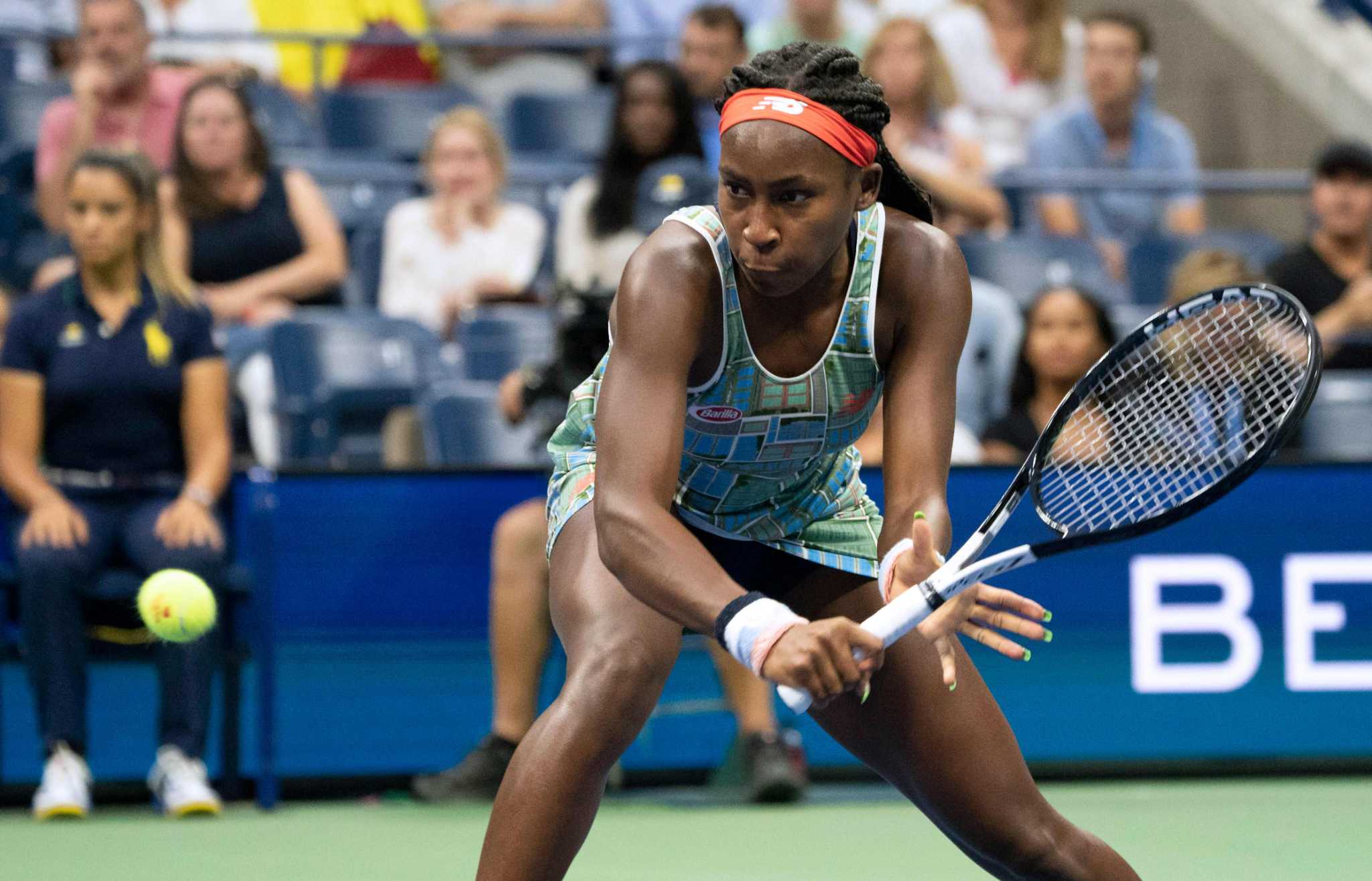 Gauff's Open run ends in loss, tears