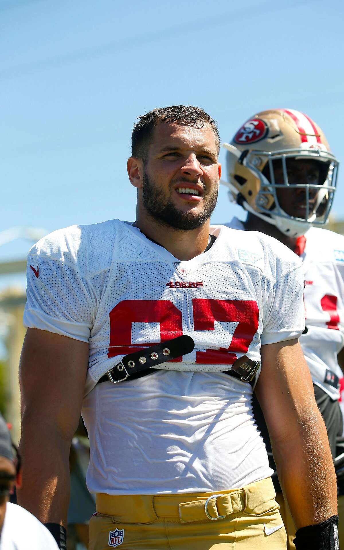 49ers’ Nick Bosa Makes Strong Impression In Return To Practice