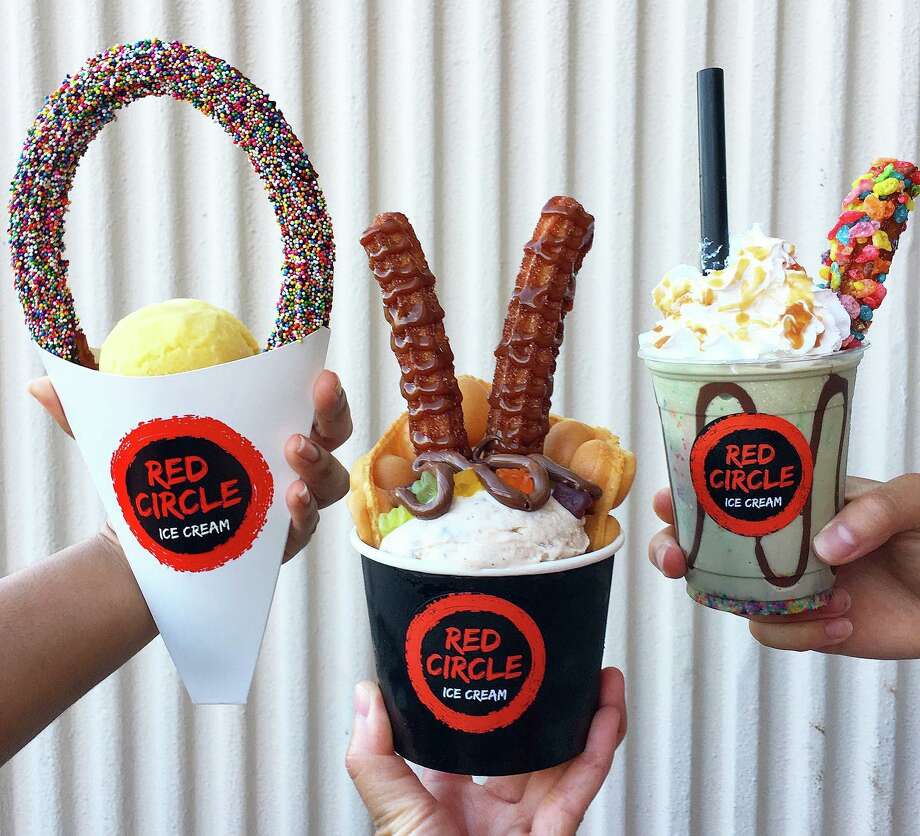 Red Circle Ice Cream is bringing its whimsical loopedchurro desserts