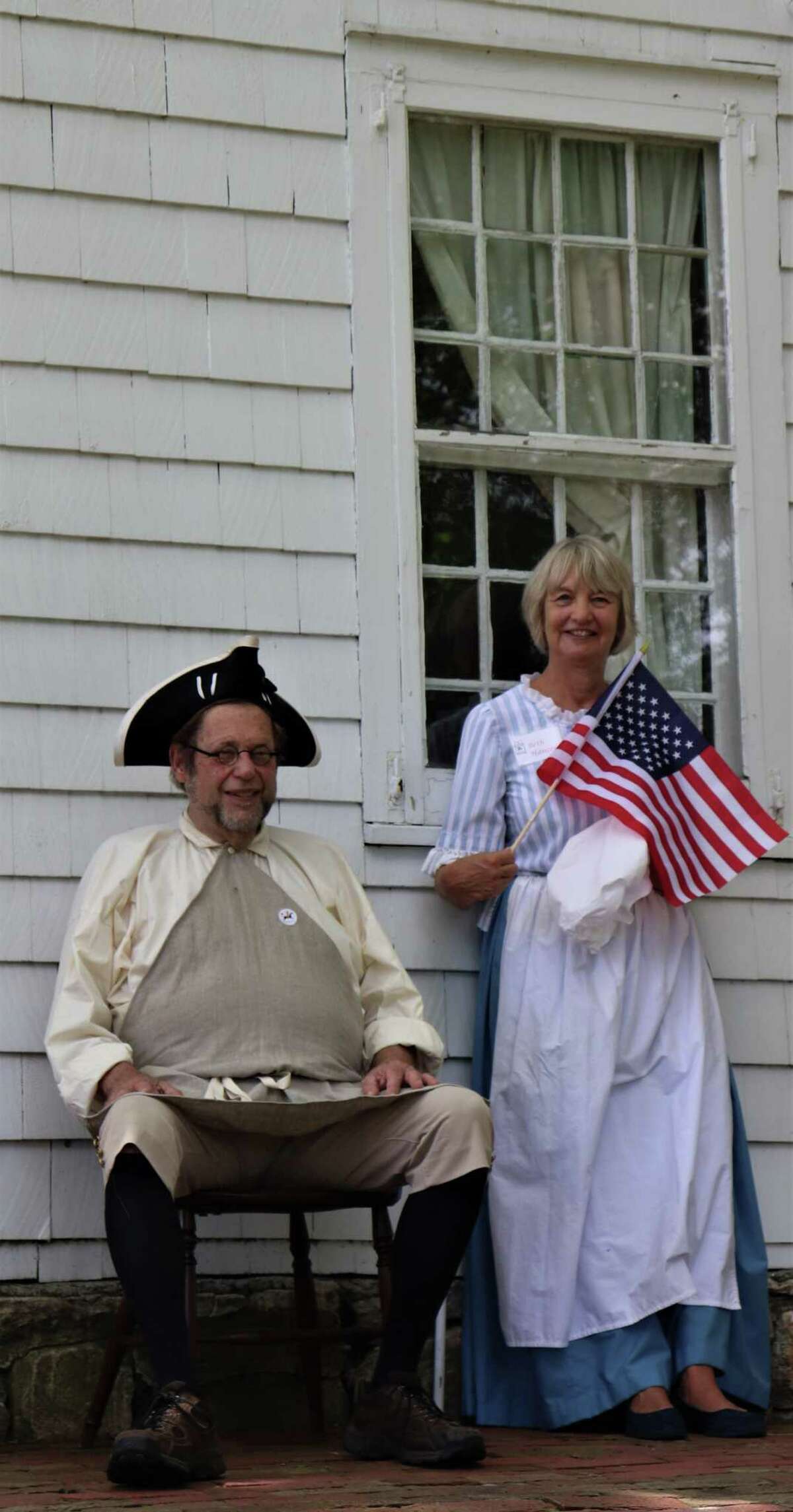 Keeler Tavern Museum volunteers George Hancock and Elizabeth Hancock (not related) are looking for interested people to give public tours of the history center. If interested in joining the team call 203-438-5485 or email cprescott@keelertavernmuseum.org for details.