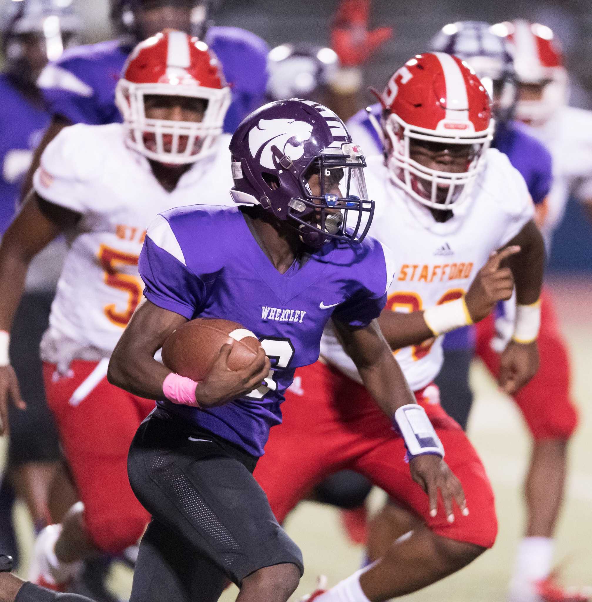 Houston ISD football statistical leaders through Week 4