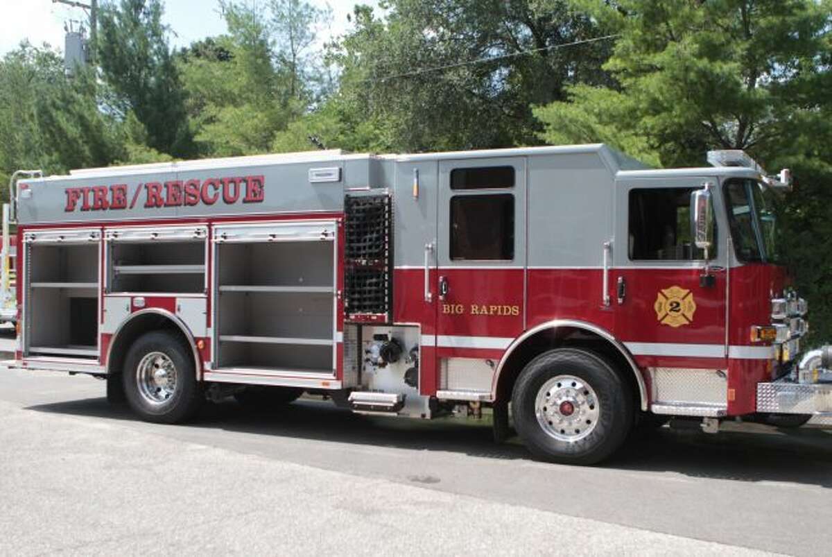 The Big Rapids Department of Public Safety Fire Division recently purchased a new fire truck to replace one of the department's two engines. The truck is not yet fully equipped, but BRDPS Deputy Director Steve Schroeder said the tentative date for the truck to be fully prepared and in service is the evening of Wednesday, July 7. (Pioneer File Photo)