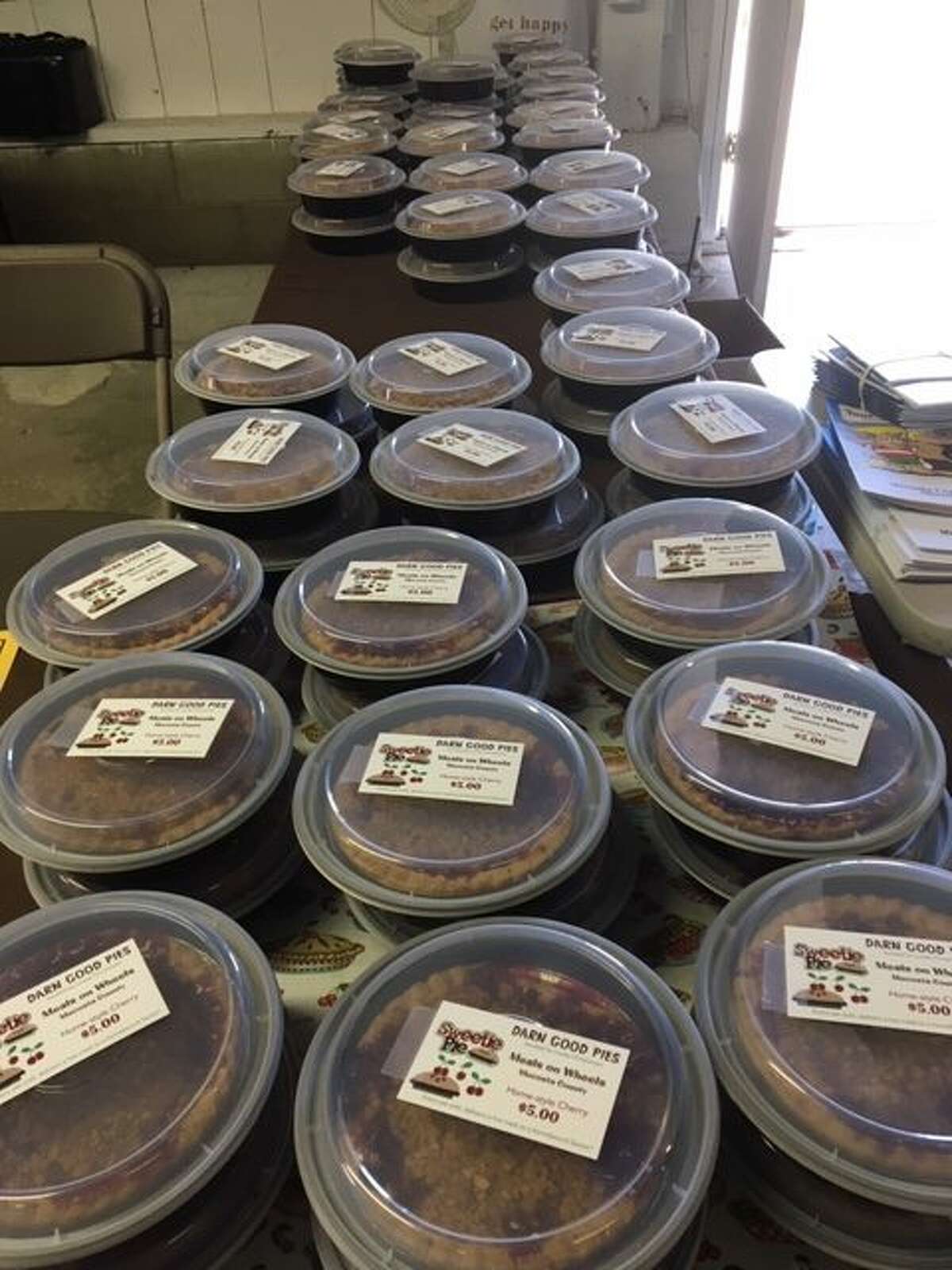 "Darn Good Pies," according to COA Nutrition/Health Director Shawn Sredersas, was founded by president of the fundraising committee Louise Christiansen, before she passed away in 2018. These pies come in a few flavors including, cherry, apple and specialty pies, depending on the event they are being sold at. (Courtesy photo)