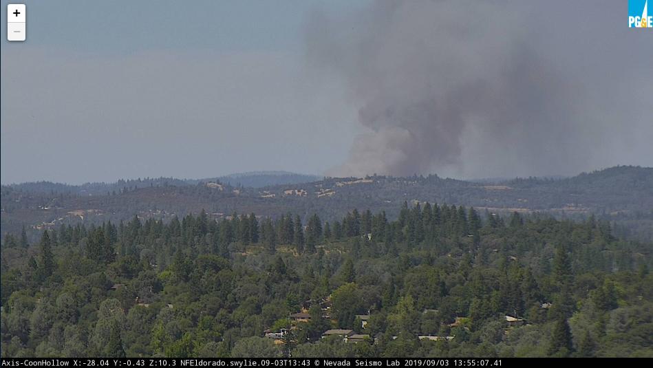 Crews Battle El Dorado County Wildfire Near Highway 193