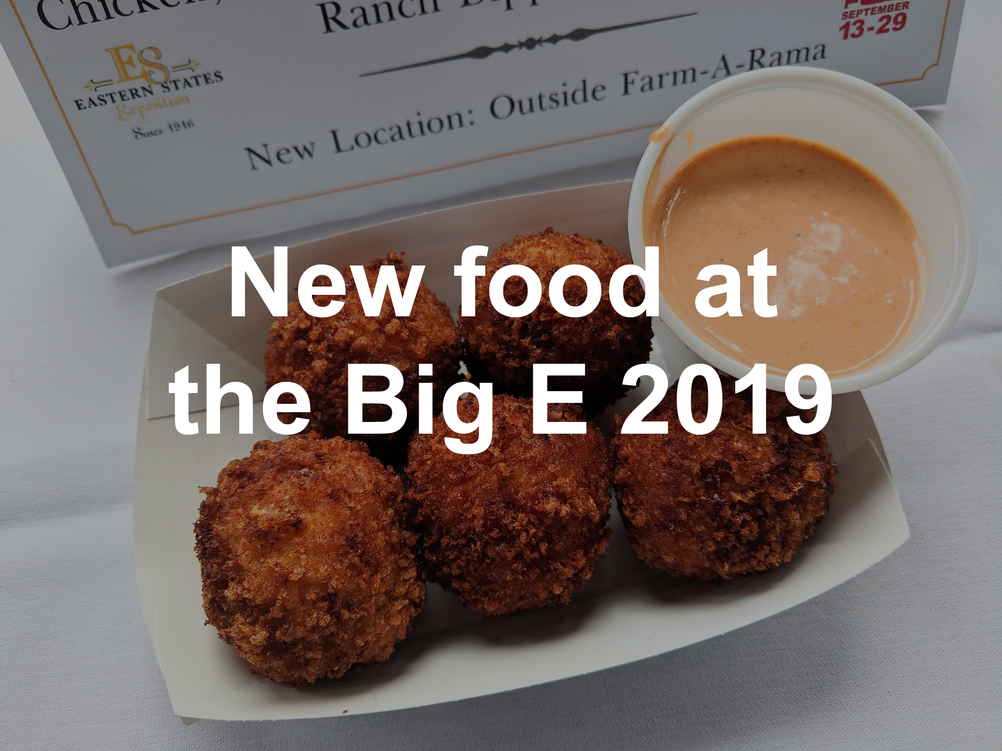 New foods at the Big E for 2019