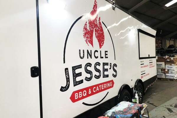 San Antonios Newest Barbecue Food Trailer Uncle Jesses To