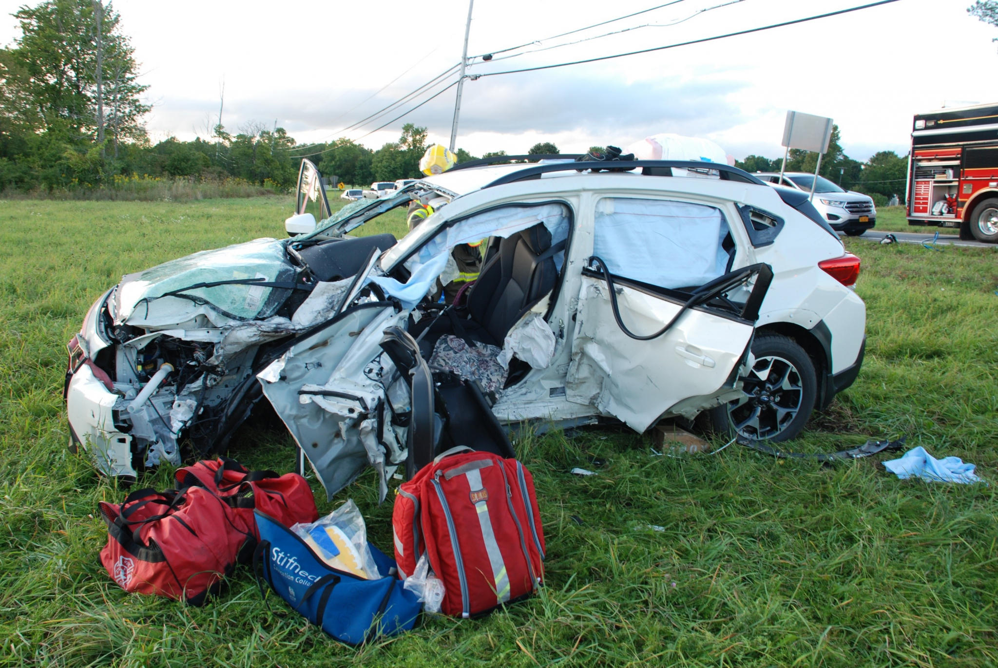 Several injured in Knox crash