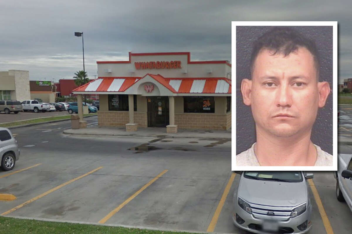 A man landed behind bars for allegedly stabbing two men and a woman at a Whataburger restaurant.