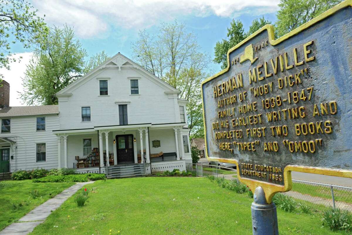 Exterior of the Herman Melville House. (Lori Van Buren / Times Union) 