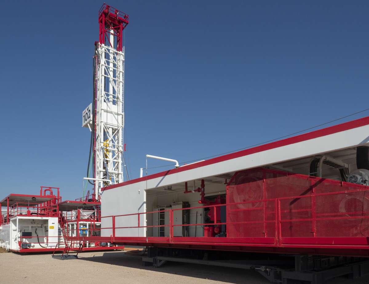 File art of the ultra-portable drilling rig by Lasso Drilling. Tim Fischer/Reporter-Telegram