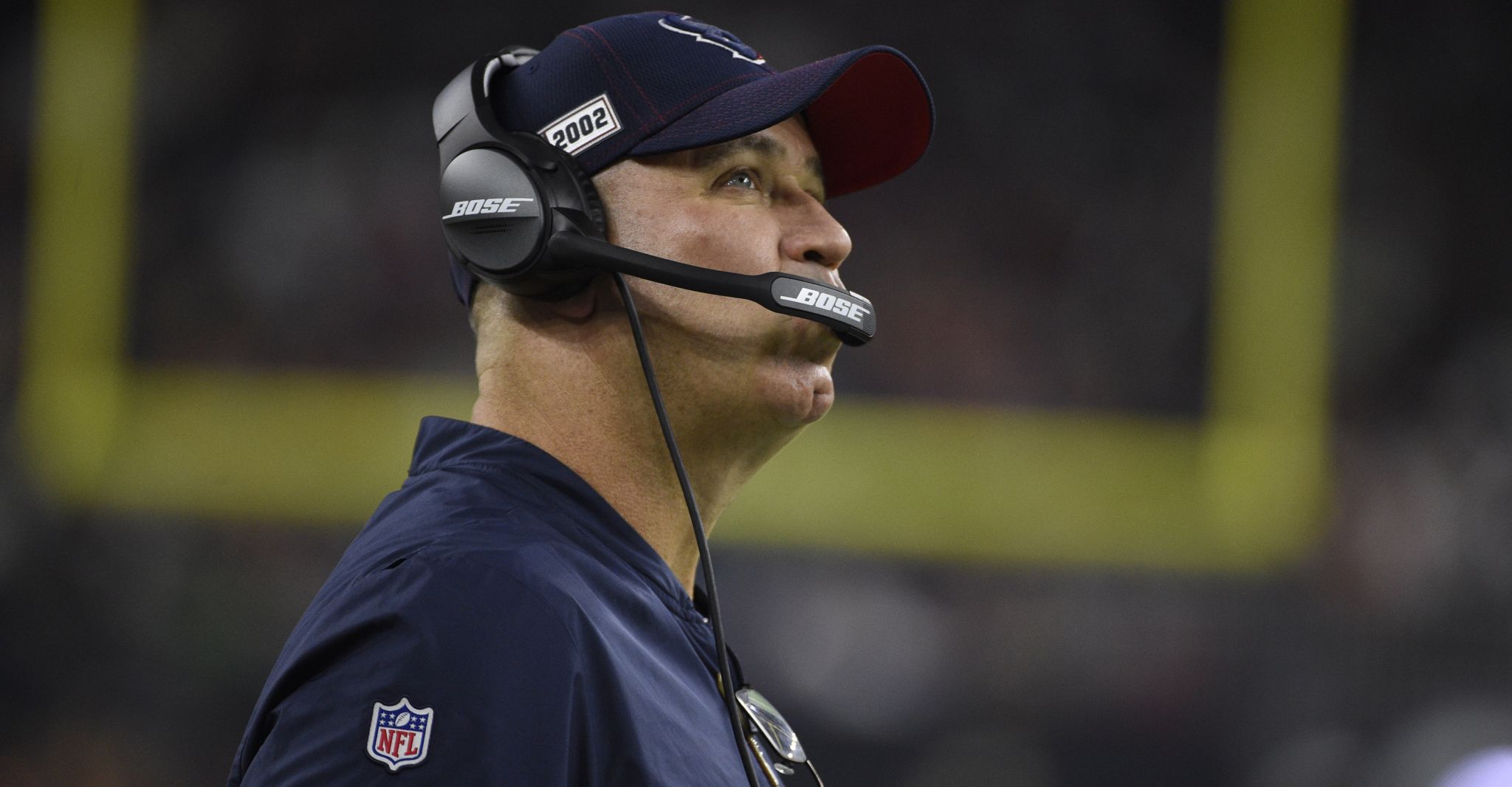 Houston Texans head coach Bill O'Brien watches play from the sideline in  the first half of a preseason NFL football game against the Dallas Cowboys  in Arlington, Texas, Saturday, Aug. 24, 2019. (