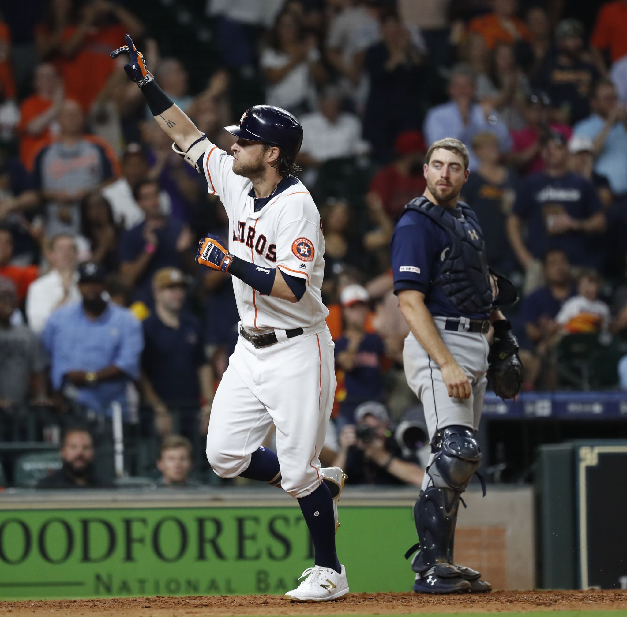 Michael Brantley's walkoff home run in the 13th inning lifts Astros to 11-9  victory over Mariners