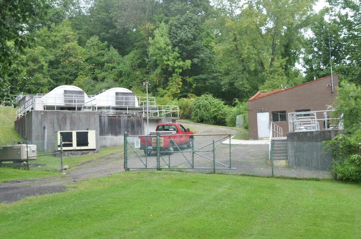 The District Two sewer plant, little seen behind the 901 Ethan Allen Highway property, will be mostly demolished under the town's plan, and a rebuilt pump station will send the area's wastewater to the District One sewer plant off South Street for treatment.
