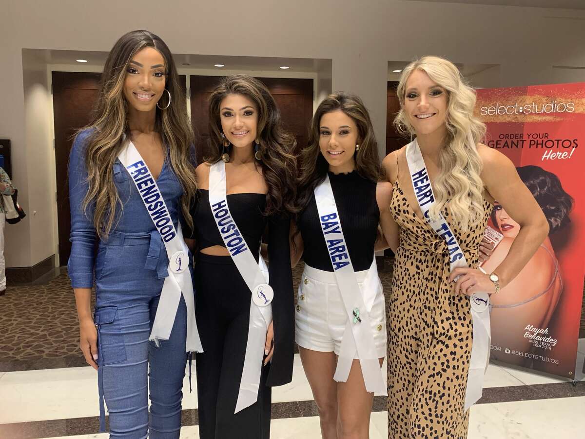 Representing the Bay Area in the Miss Texas 2020 USA pageant were Lesha Wincher of Friendswood, Miss Houston USA Blaine Ochoa, Miss Bay Area Carly Moran and Miss Heart of Texas USA Christina Dillon of Clear Lake.