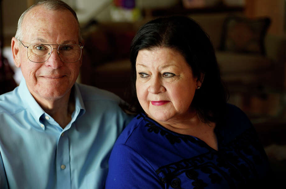 Rodney and Laura Vickers in their Houston home. The two fostered their daughter's infant son after their son-in-law was accused of shaking him. Photo: Elizabeth Conley/Staff Photographer / ? 2018 Houston Chronicle