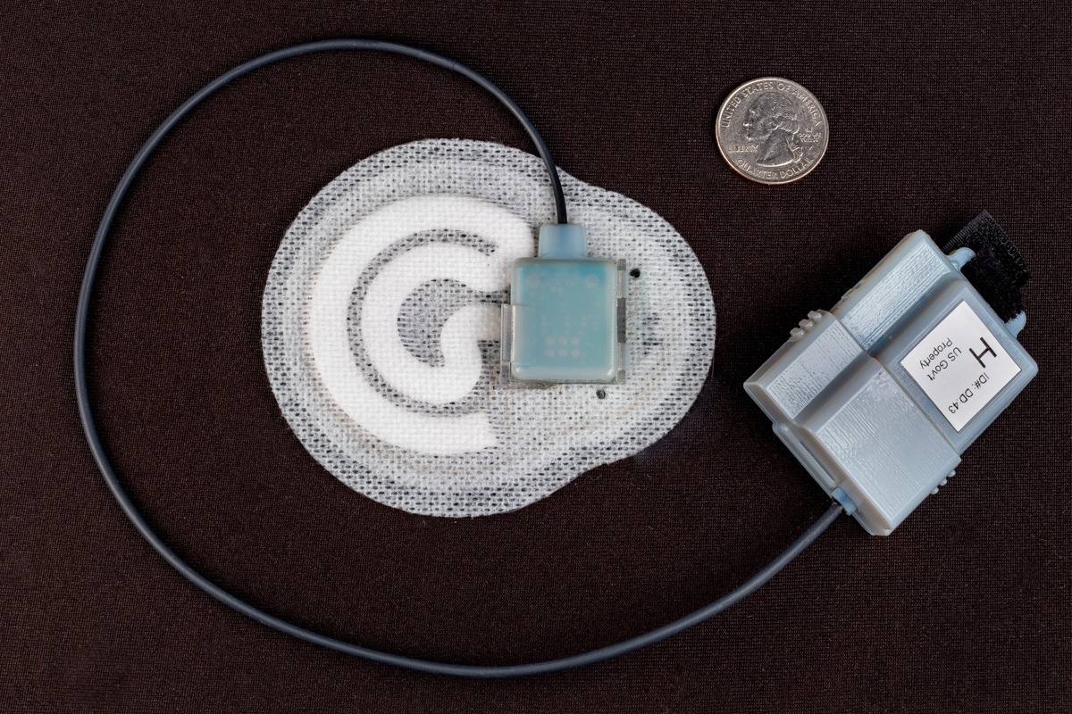 Ge Patch Icon GE making a new medical patch that could help your doctor