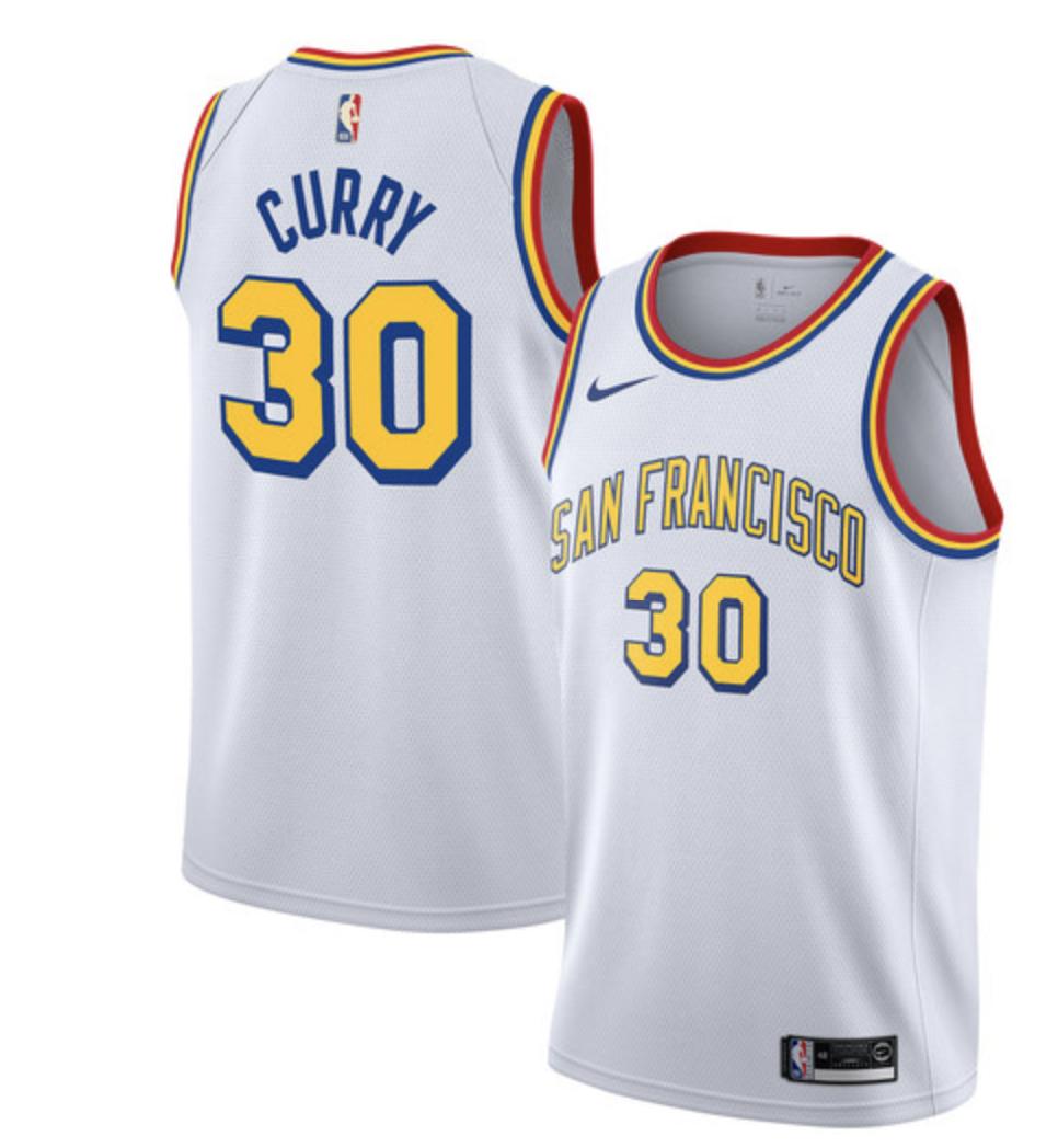 Warriors unveil newest jersey a 1960s throwback