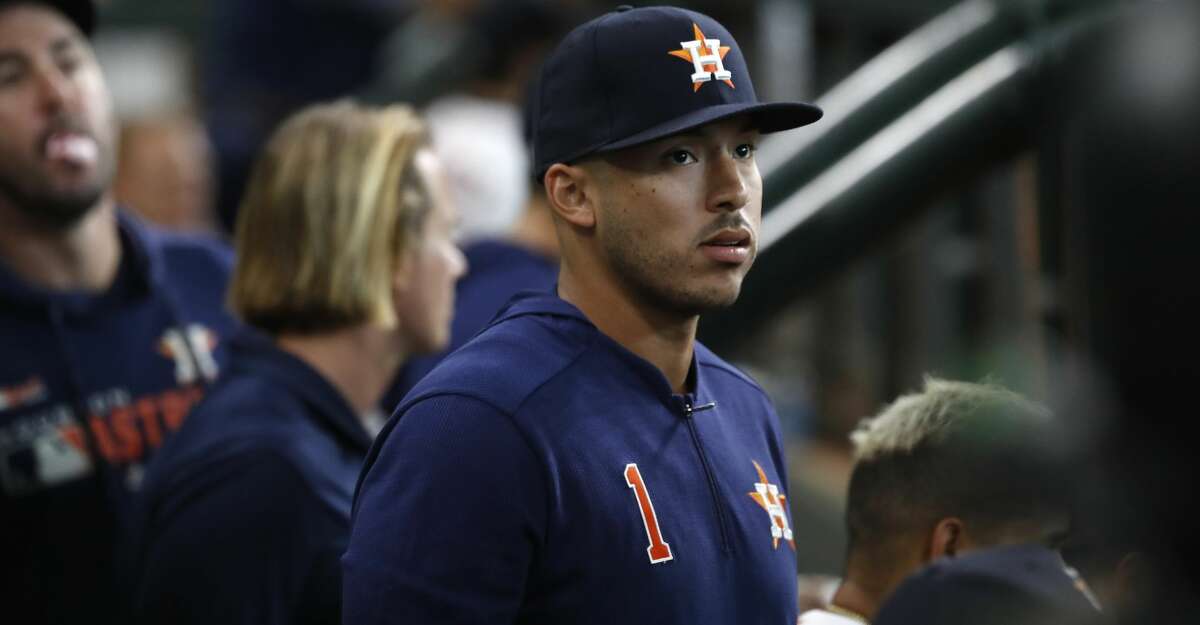 PHOTOS: Astros game-by-game Houston Astros Carlos Correa in the dugout in the first inning of an MLB game at Minute Maid Park, Thursday, August 22, 2019. Browse through the photos to see how the Astros have fared in each game this season.