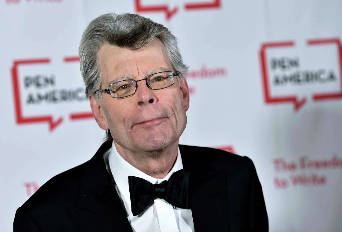 FILE - In this May 22, 2018 file photo, author Stephen King attends the 2018 PEN Literary Gala at the American Museum of Natural History in New York. The film "It: Chapter Two," is based on King's book. (Photo by Evan Agostini/Invision/AP, File)