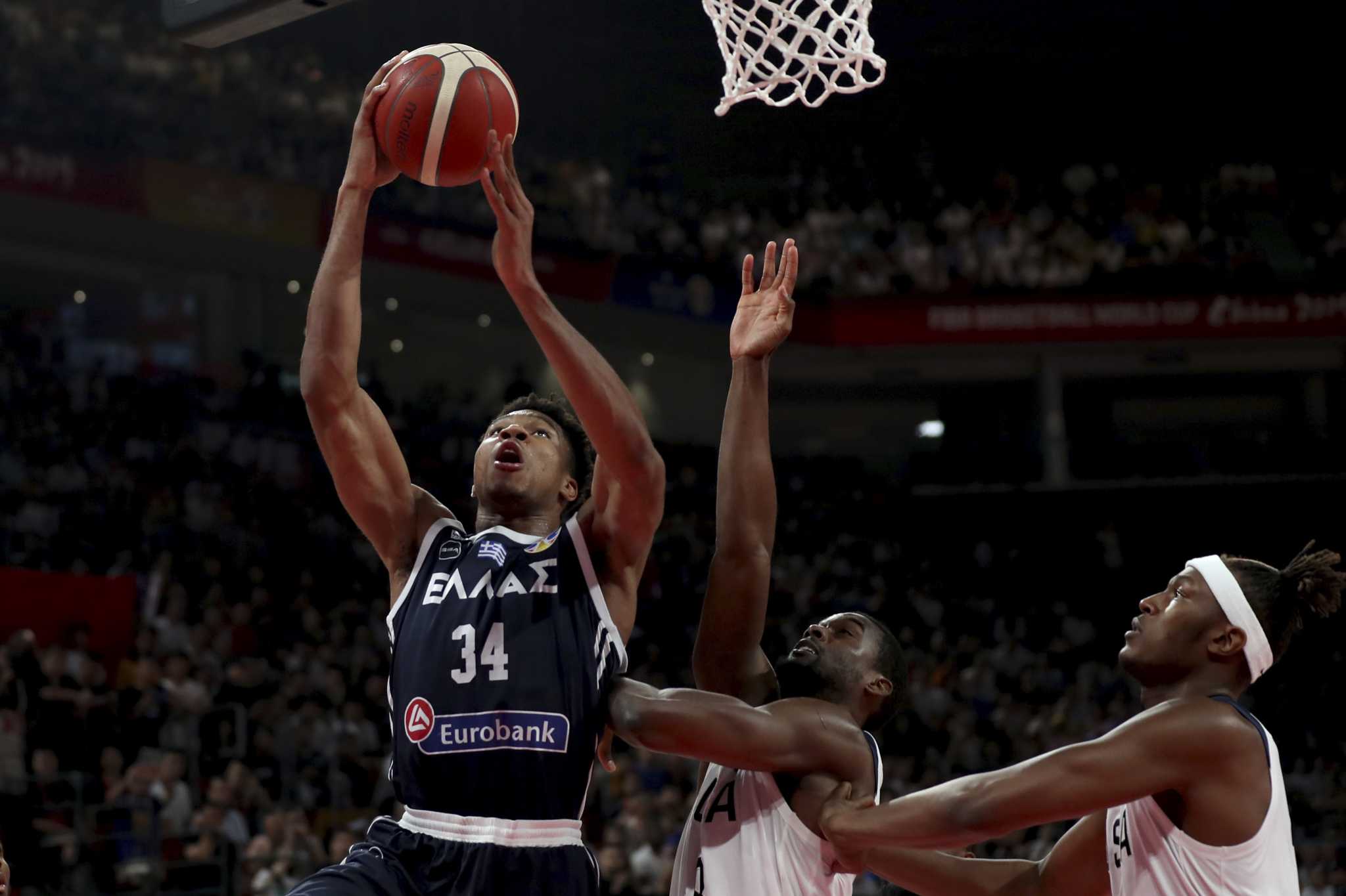 Americans Top Giannis Antetokounmpo, Greece At World Cup