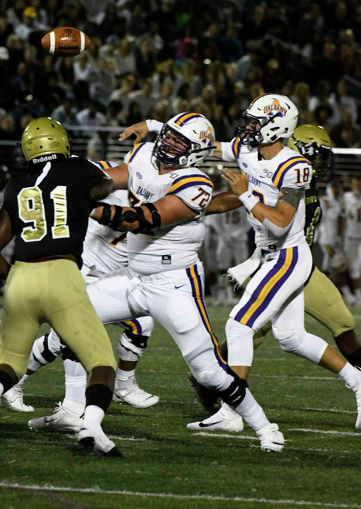 UAlbany Football Beats Bryant In Home Opener