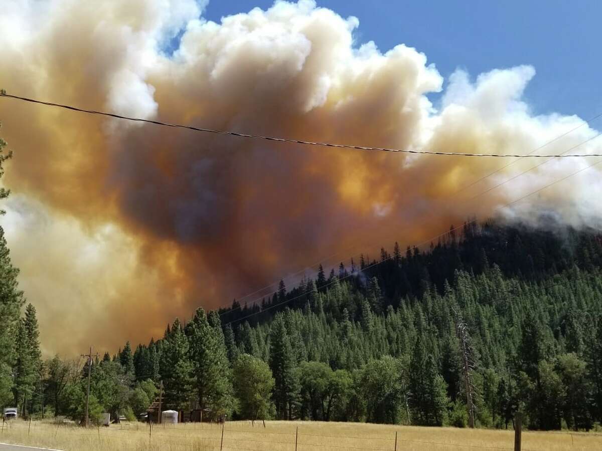 As erratic winds whip flames, Plumas County wildfire swells to 44,000 acres