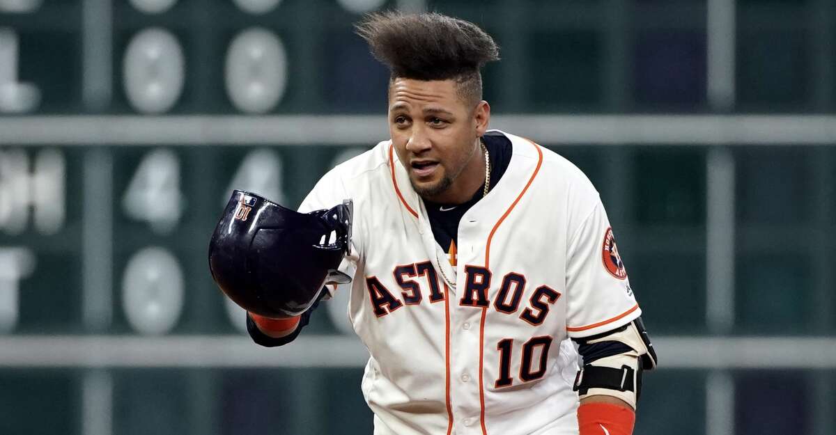 PHOTOS: Astros game-by-game Houston Astros' Yuli Gurriel tips his cap toward the dugout after hitting a two-run double during the first inning of a baseball game against the Detroit Tigers Monday, Aug. 19, 2019, in Houston. (AP Photo/David J. Phillip) Browse through the photos to see how the Astros have fared in each game this season.