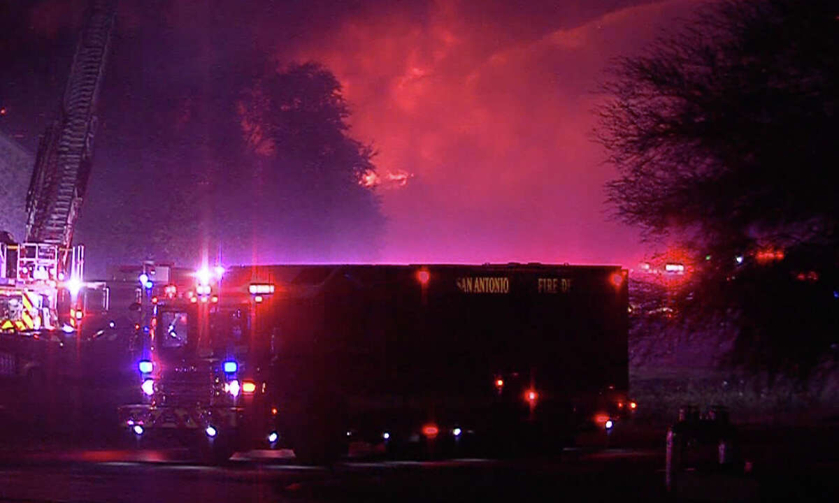 Overnight apartment fire damages building, displaces at least six families